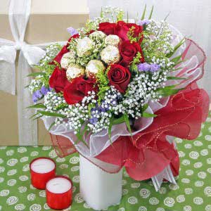 Rose & Chocolate bouquet