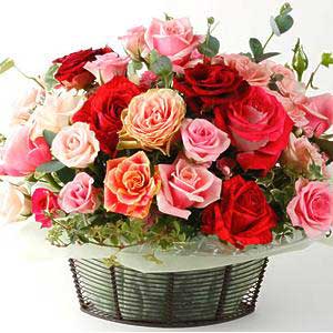 Grace rose basket