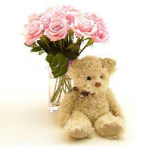 Rose and bear