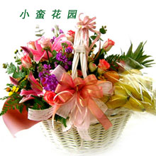 Flower fruit basket G