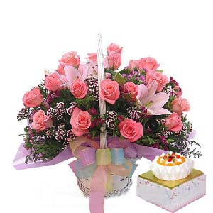Flower Basket & Cake B