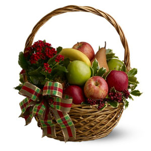 Holiday Fruit Basket