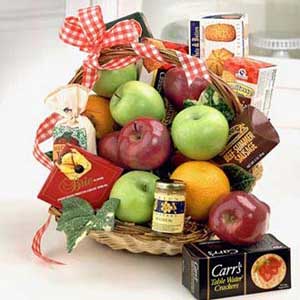 Fruit and Gourmet Basket