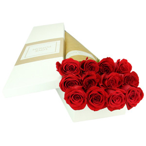 Roses box arrangement