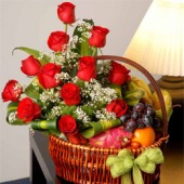 Flower Fruit basket