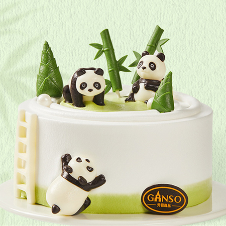 panda cake