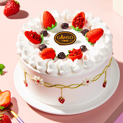 Strawberry cake